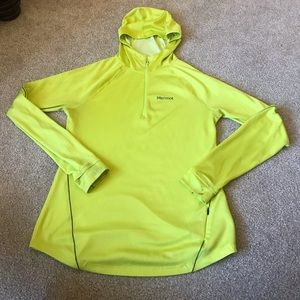 Marmot Polartec long sleeve yellow (M)